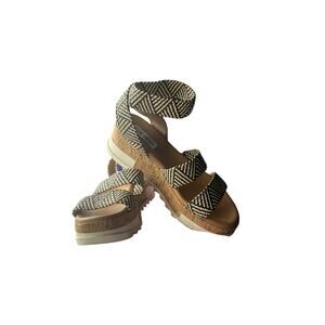 Steve Madden Bandi Platform Sandals Size 7.5